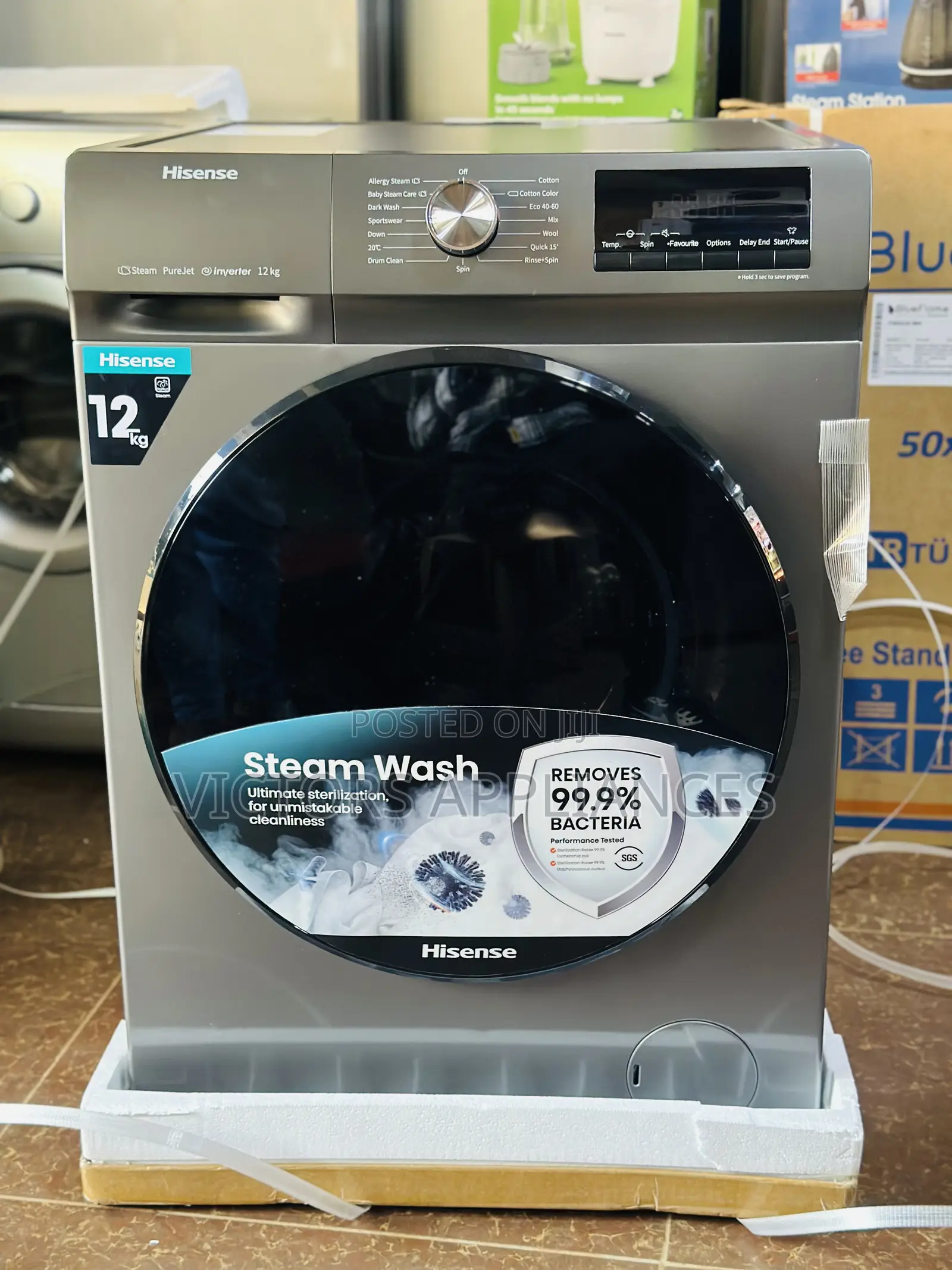 Hisense Frontloader Washing Machine 12 Kilograms