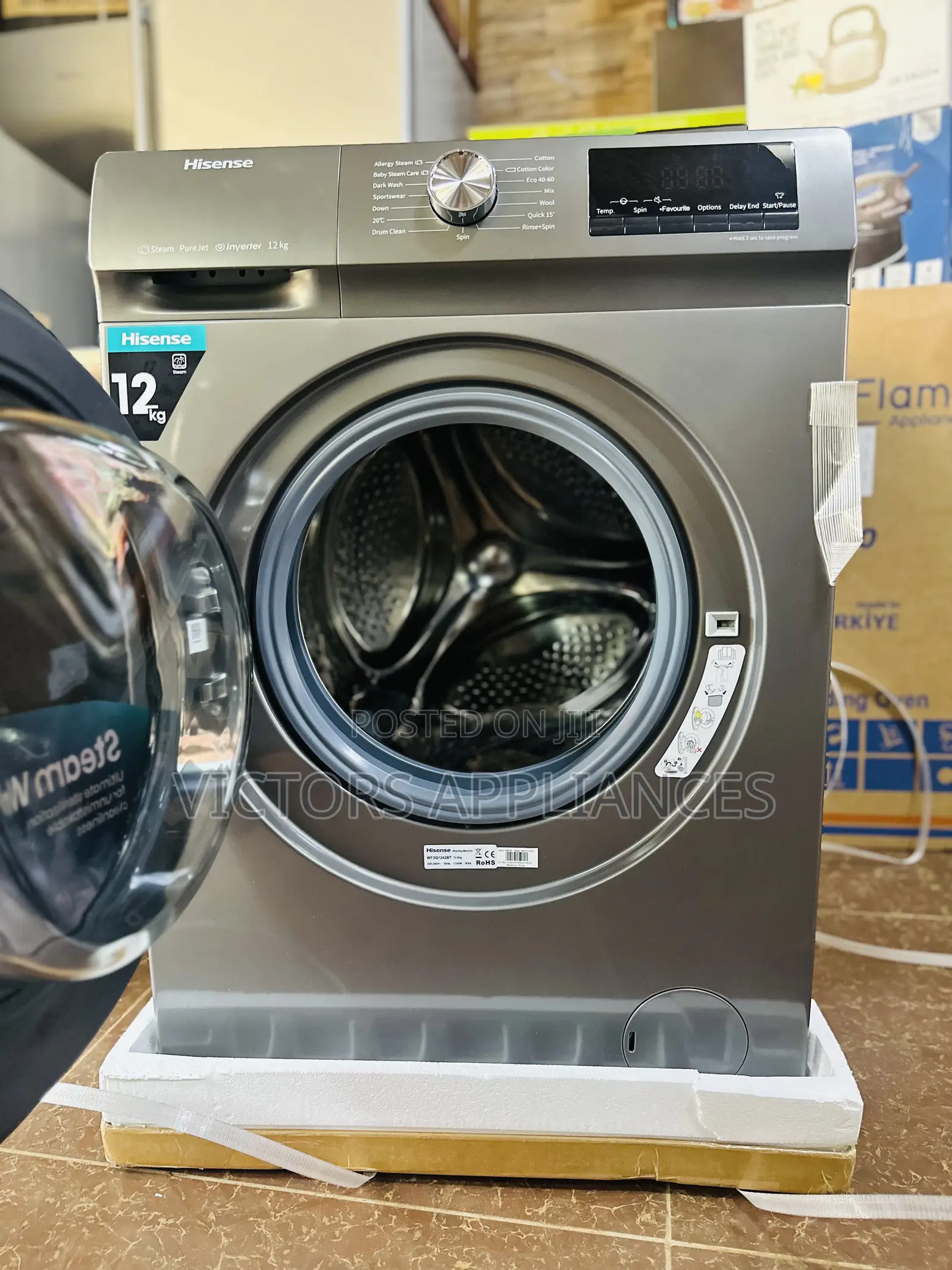 Hisense Frontloader Washing Machine 12 Kilograms