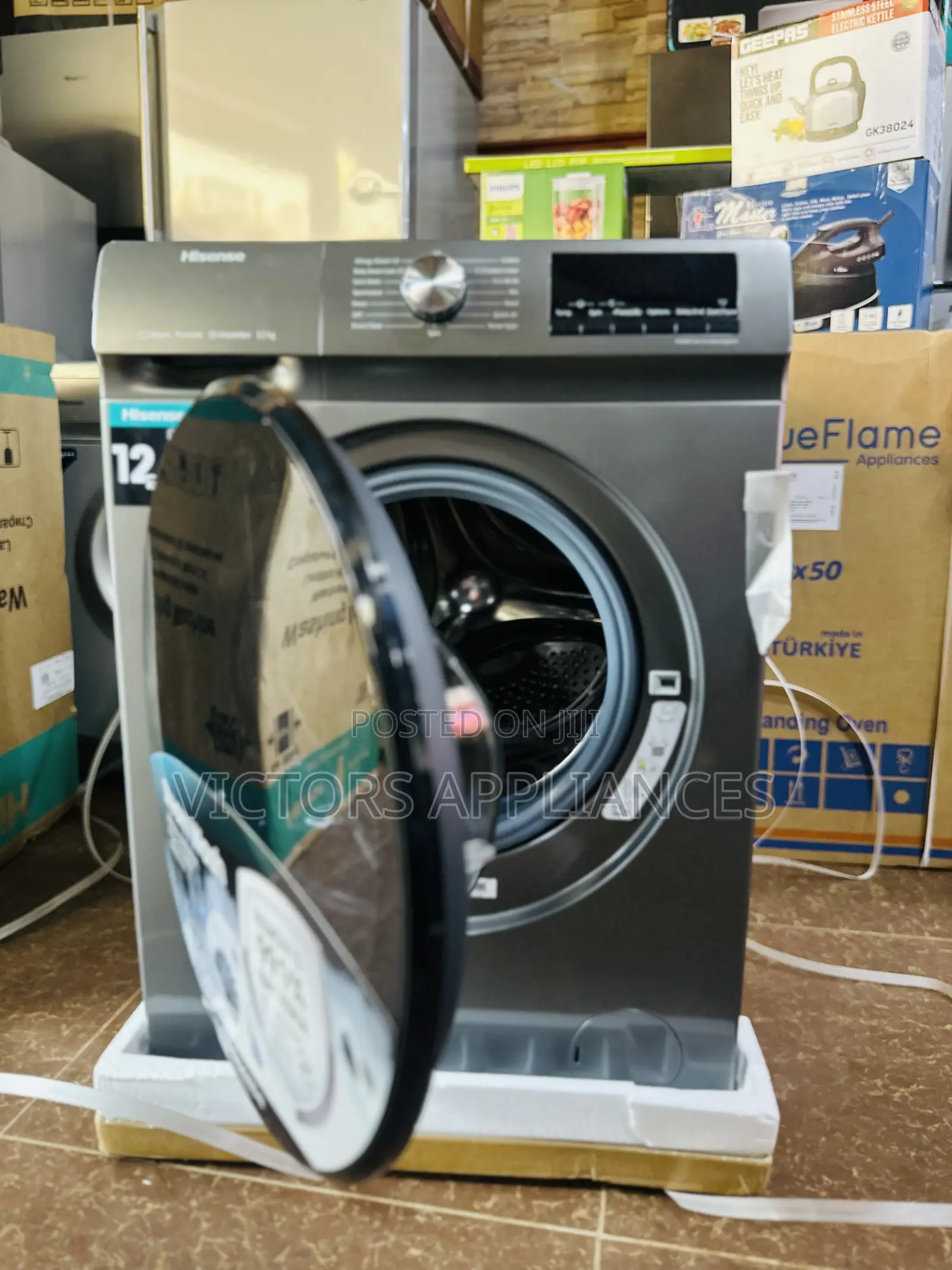 Hisense Washing Machine With 12kg Washer
