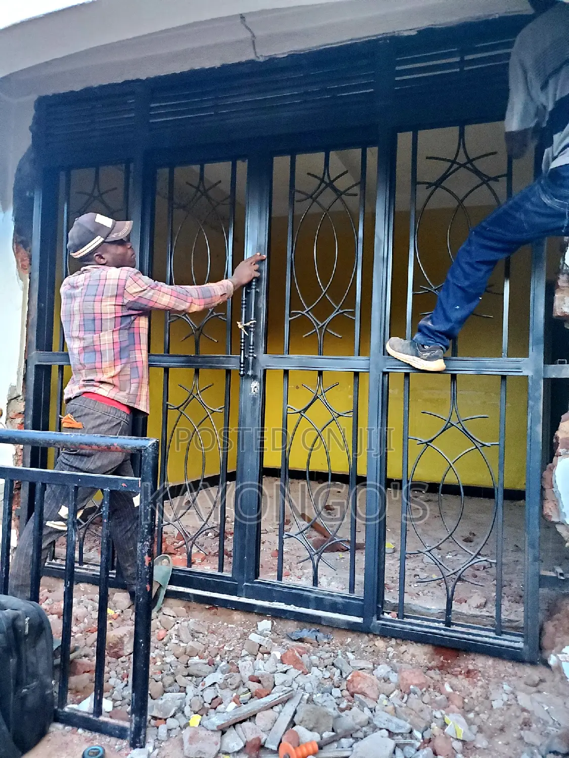 Metalic Door 8 by 8 Sqre Ft