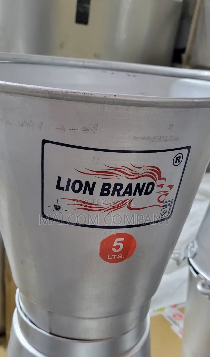 5L Aluminum Milking Container