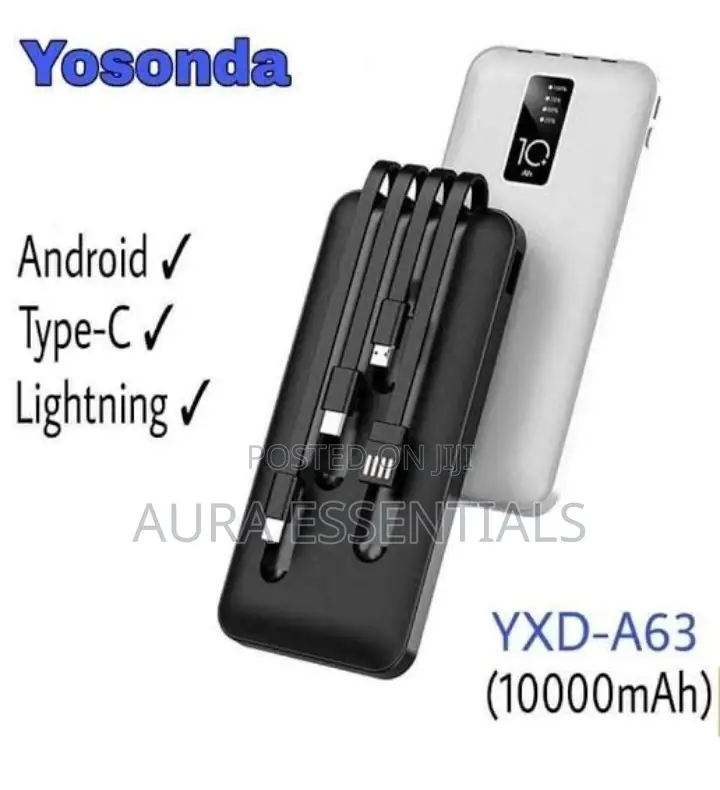 Portable Fast Charging True 10000mah Power Bank