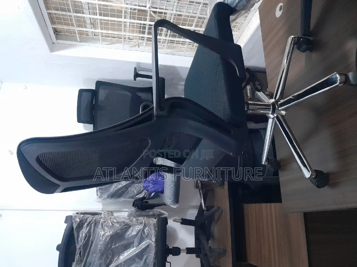 Comfortable Office Chairs Stainless Legs.