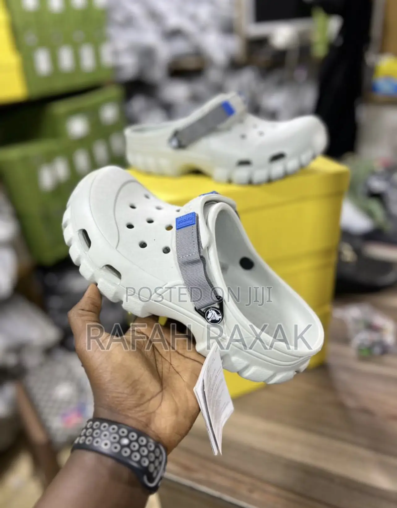 Original Grey Rubber Crocs
