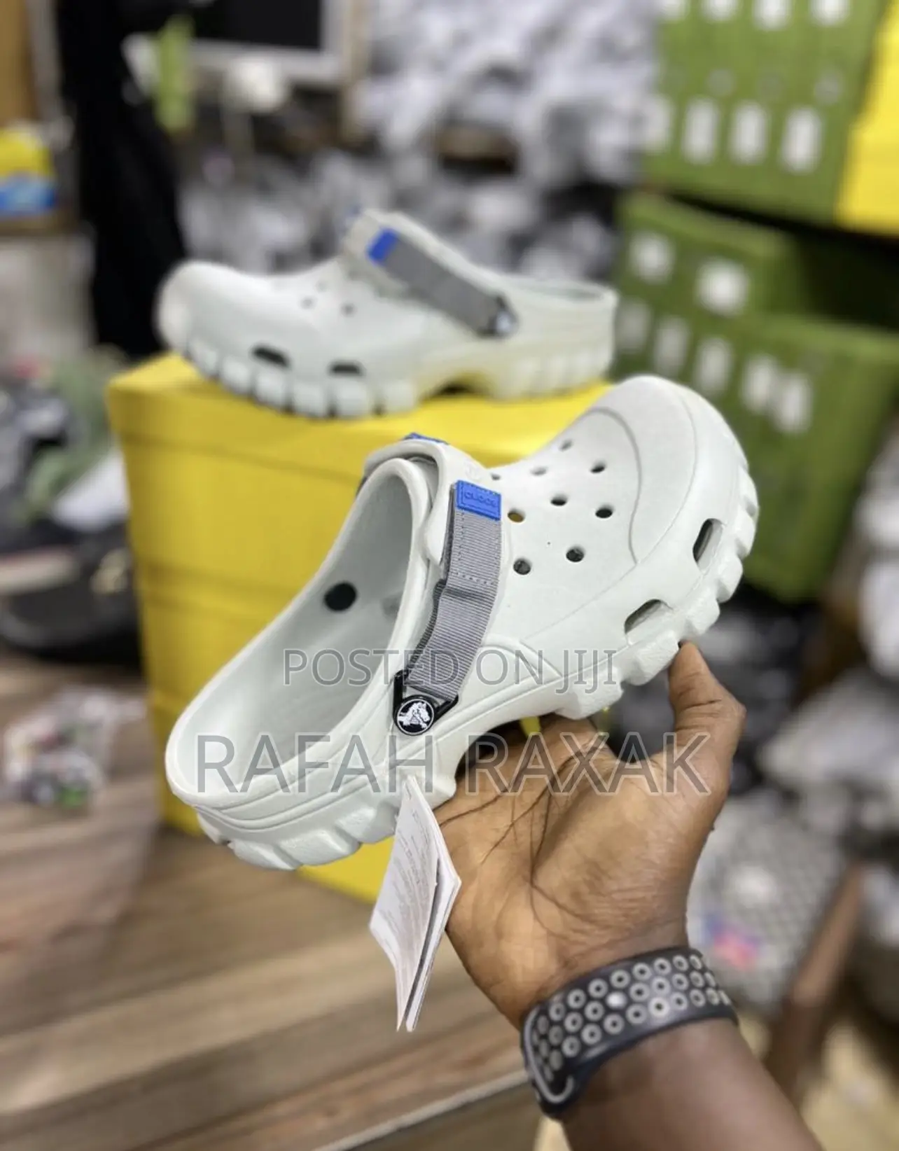 Original Grey Rubber Crocs