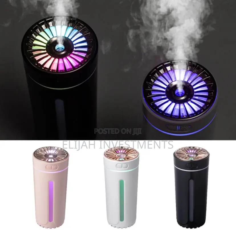Wireless Car Air Humidifier Timing Auto-Off USB Diffuser