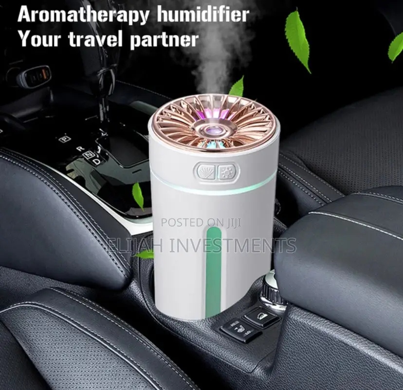 Wireless Car Air Humidifier Timing Auto-Off USB Diffuser