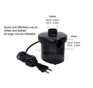 Power AC Electric Air Pump Quick Inflatable