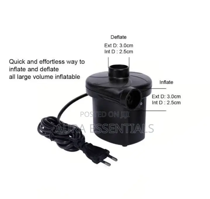 Power AC Electric Air Pump Quick Inflatable