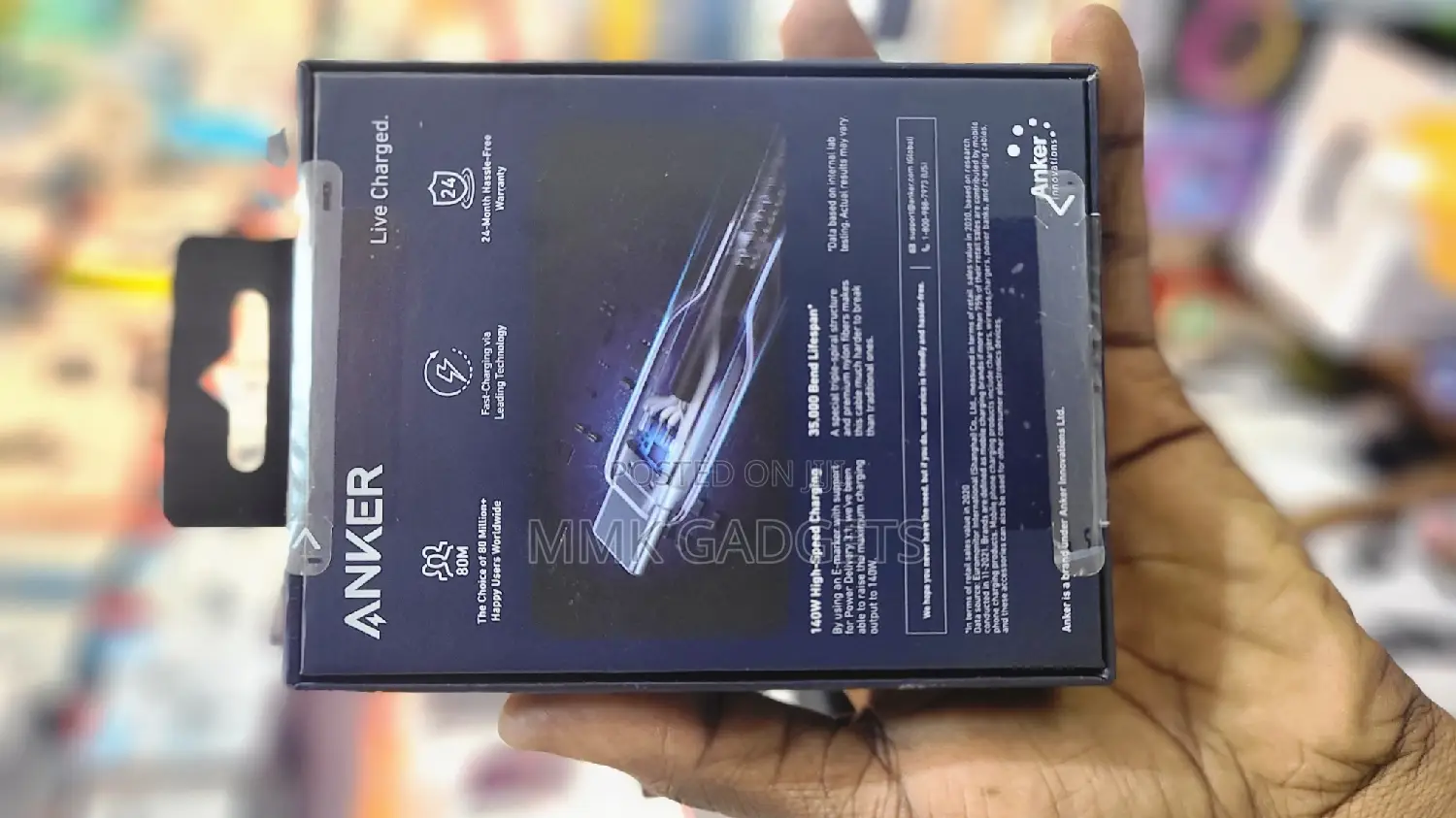 Anker 100W Charging Cable