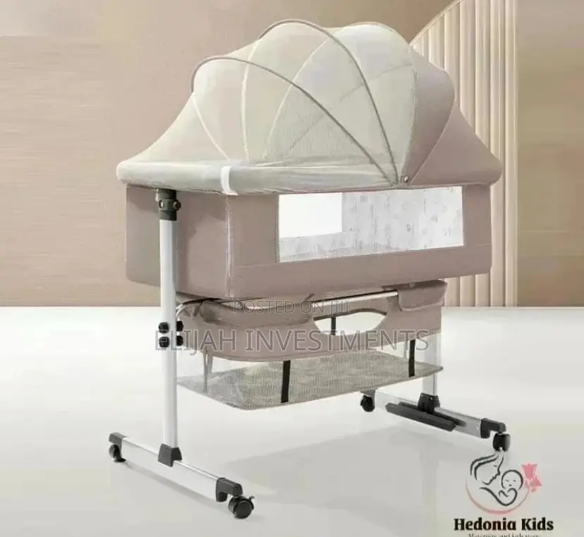 Multifunctional Baby Bed Crips With Wheels