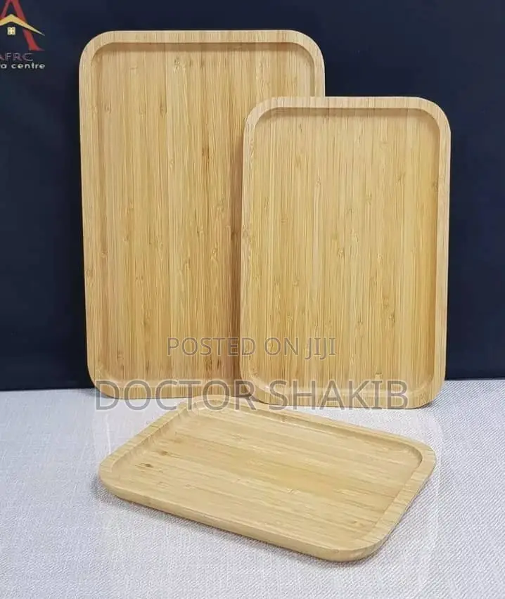 3pcs Wooden New Design Serving Tray