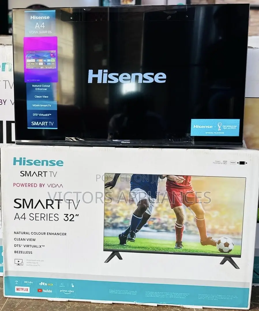 Brand New Hisense 32inch Smart Tv