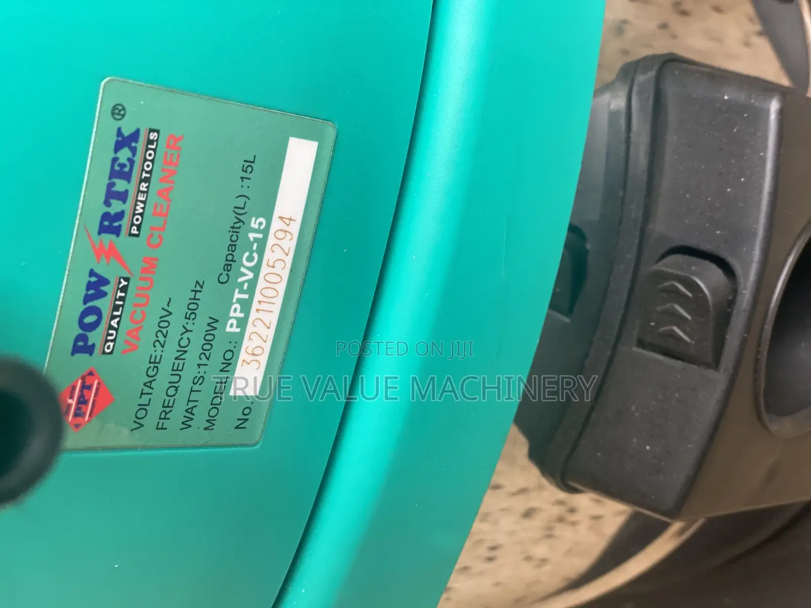 Vacuum Cleaner 25 Litres Powertex