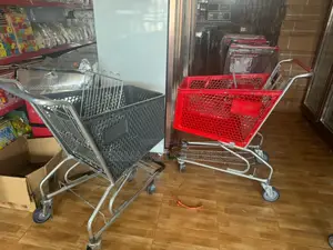 Ssupermarket Trolly Big Size Blue Color on Sale At