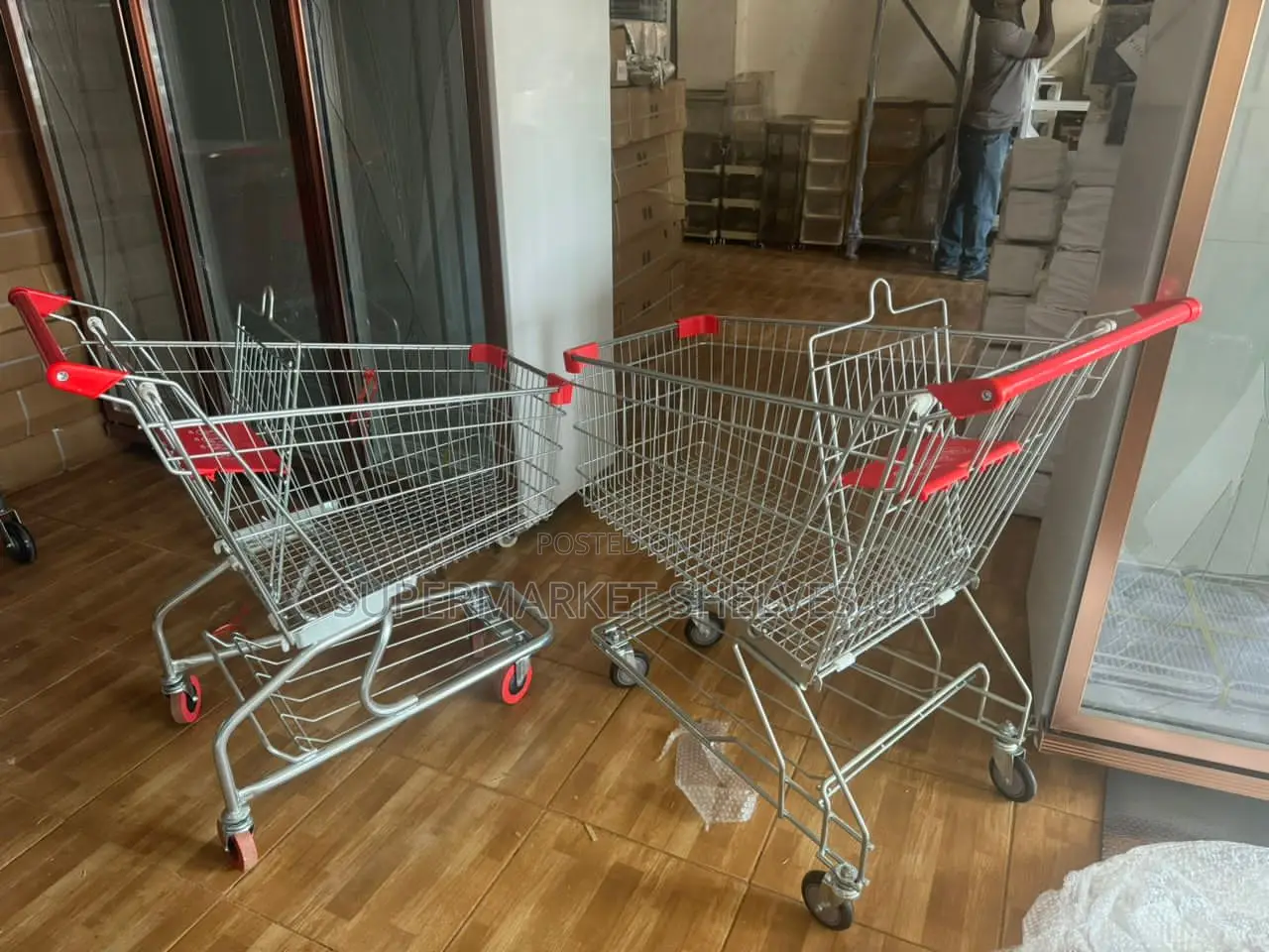 Supermarkets Trolly Big Size 1000L at and 125L at 