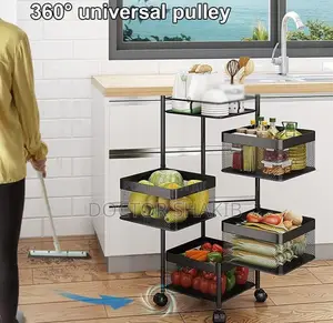 4 Layer Stainless Steel Vegetable/ Fruit Rack