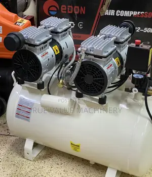 Air Compressor Super Quiet 50 Litres Double Piston