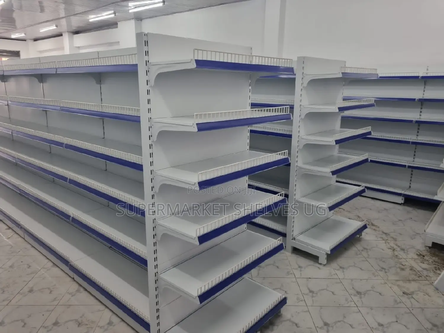Supermarkets Shelves Doubles, Single And,Front on Sale at 12