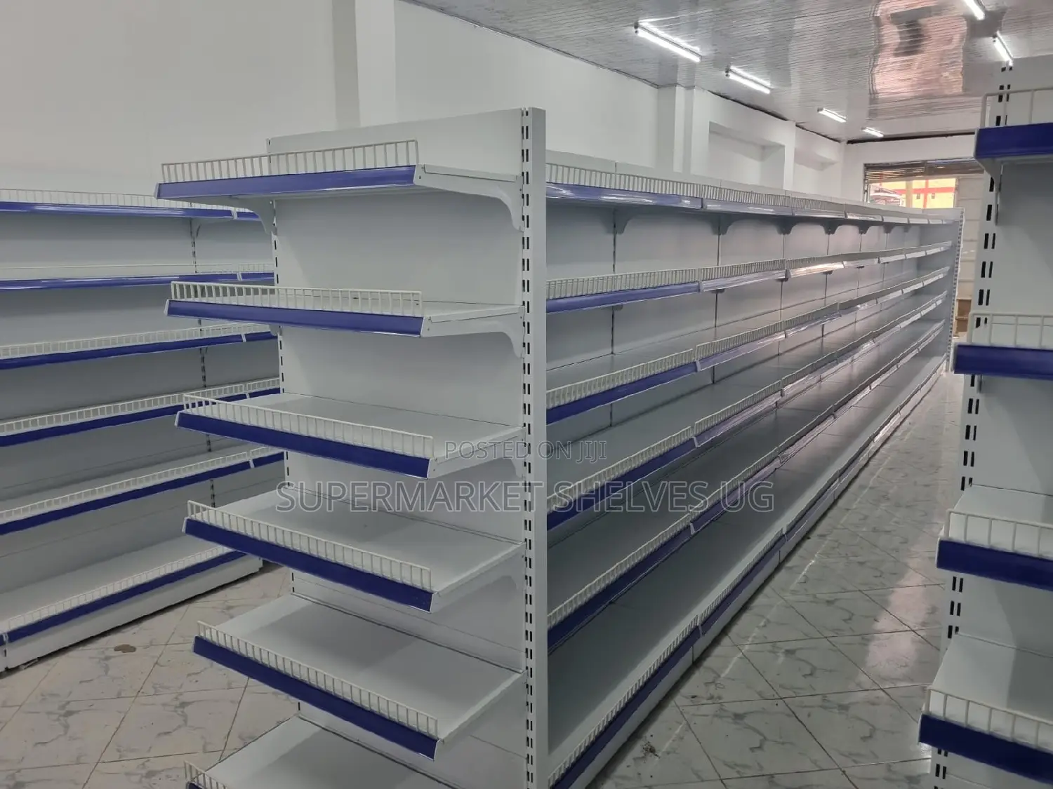 Supermarkets Shelves Doubles, Single And,Front on Sale at 12