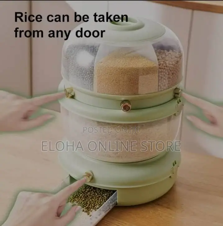Multifunction Grain/Cereal Dispenser