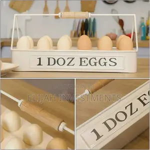Multislot Egg Tray Holder/Portable Egg Tray Fresh Egg Holder