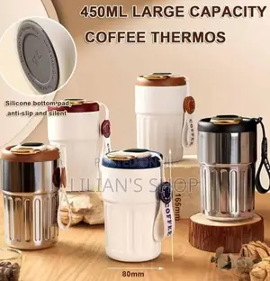 Smart Thermos Mug With LED Temperature Display