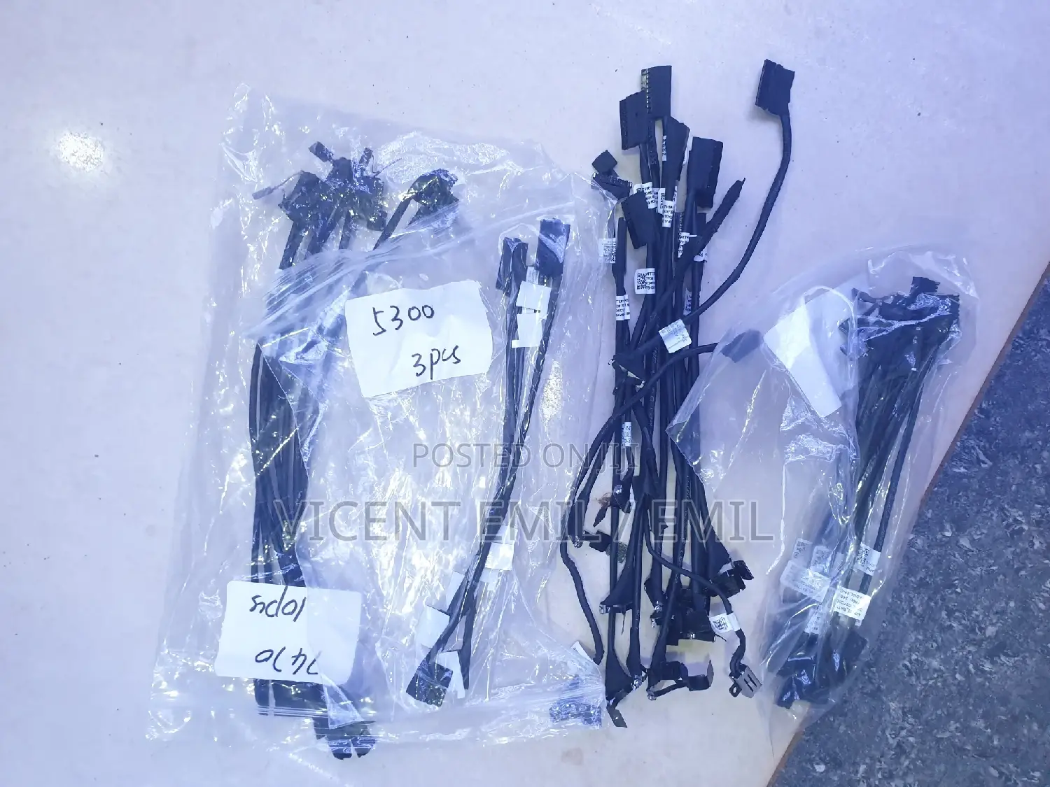 Laptop Battery Cable Connector for Dell E7470 E5300 E5400