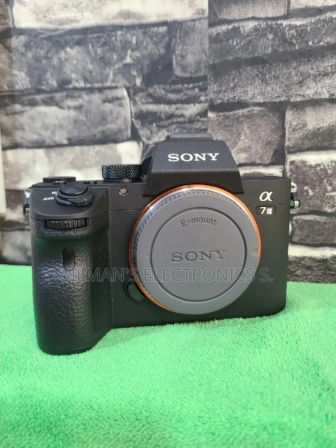 Sony Alpha 7 Iii Full Frame Mirrorless Camera Body Only