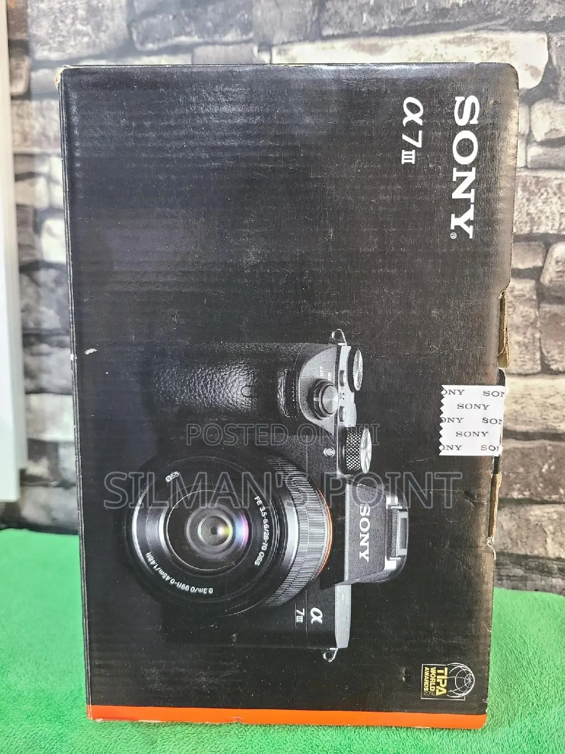 Sony Alpha 7 Iii Full Frame Mirrorless Camera Body Only