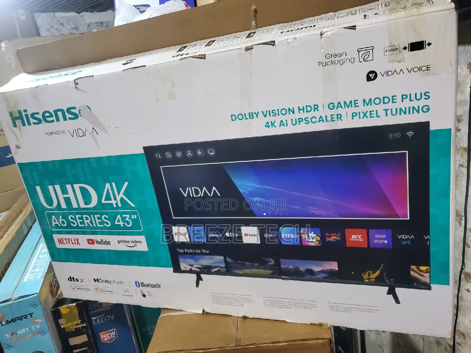 It's Hisense Tv 43"INCH Smart