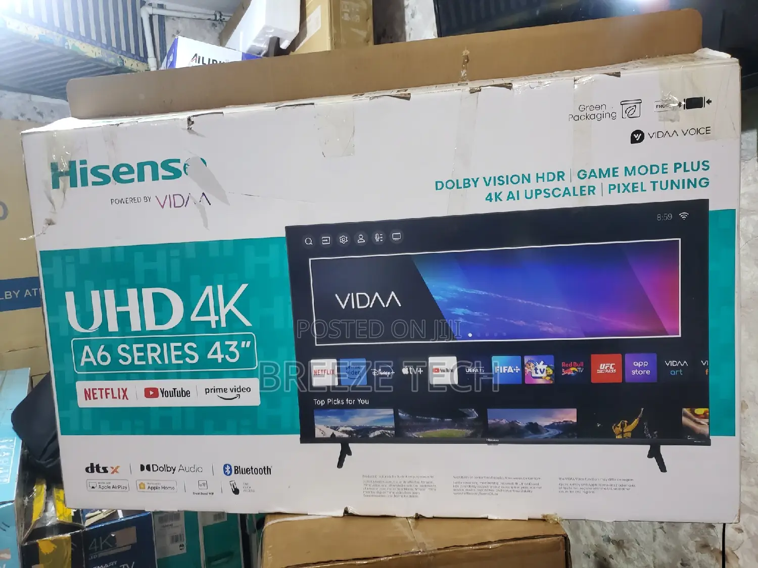 It's Hisense Tv 43"INCH Smart