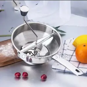 Stainless Steel Potato Masher, Food Mill/Vegetable Strainer