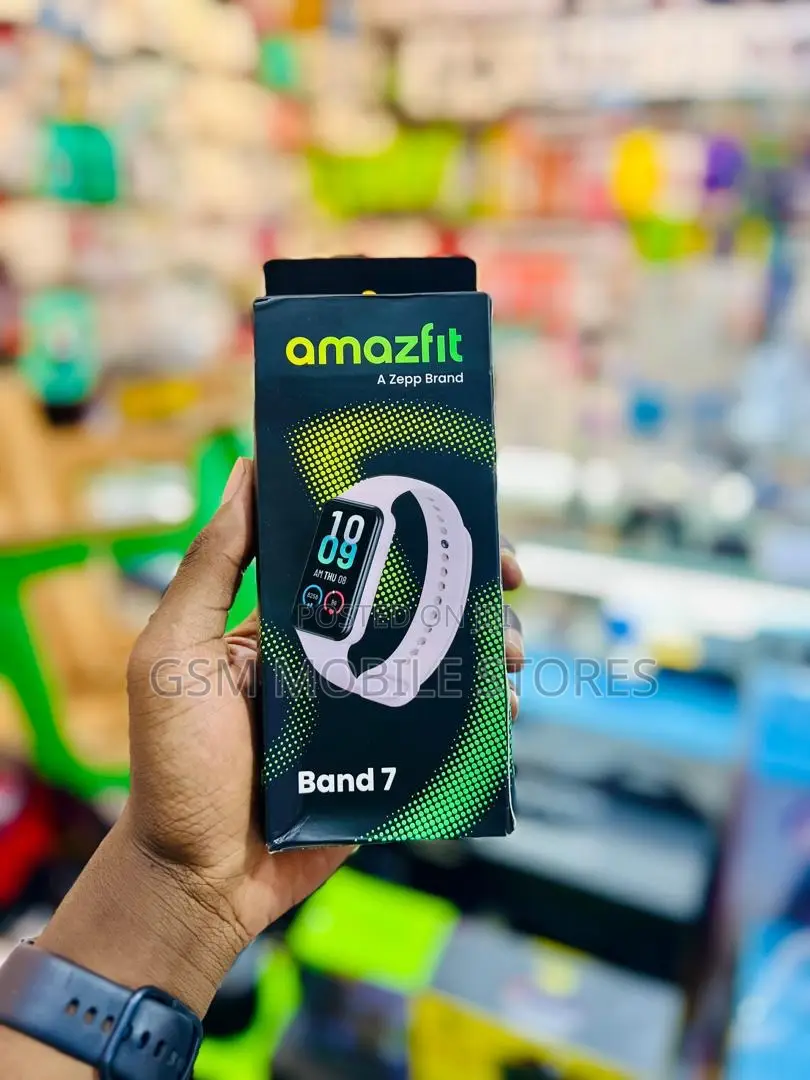 Amazfit Band 7 Fitness Health Tracker, 18day Battery Life