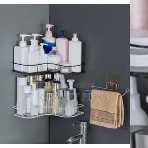 Metal Bathroom Corner Rack