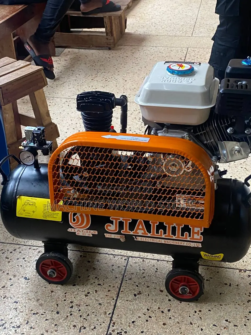 50L Gasoline Air Compressor Jialile (1piston)