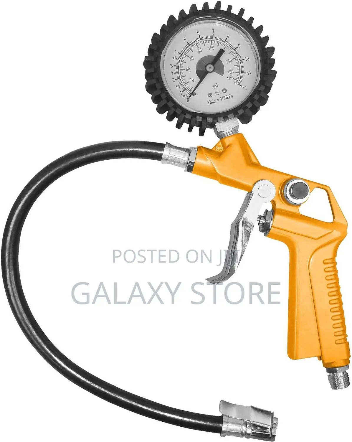 Tire Inflating Gun for Air Compressor With Fitting Tools