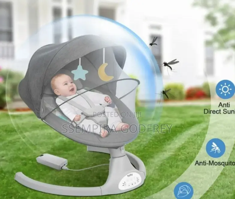 Portable Baby Swing With Remote
