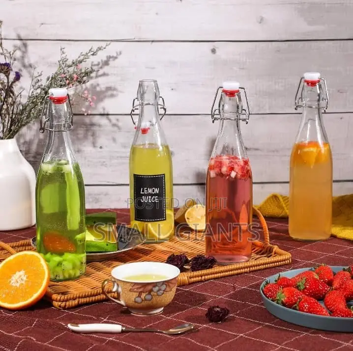 1 Litres Air Tight Swing Top Brewing Bottle