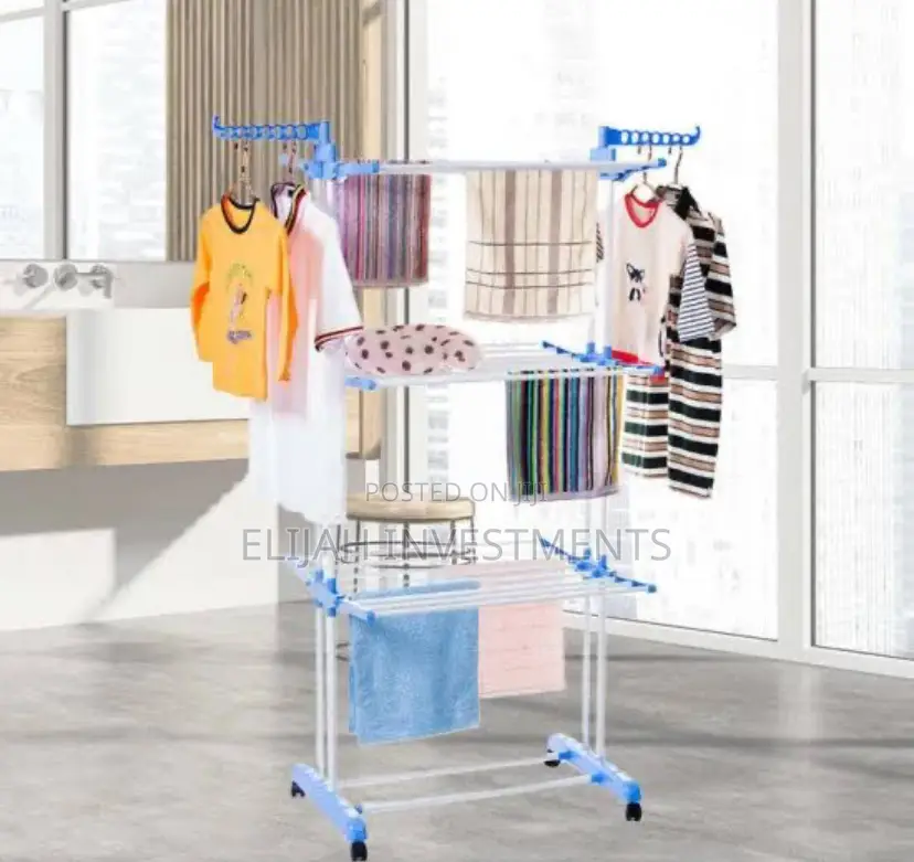 3 Layer Foldable Cloth Drying Rack