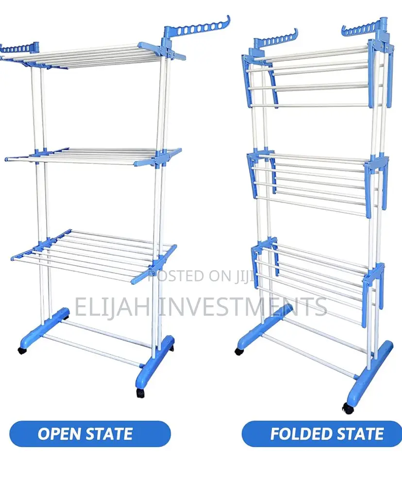 3 Layer Foldable Cloth Drying Rack