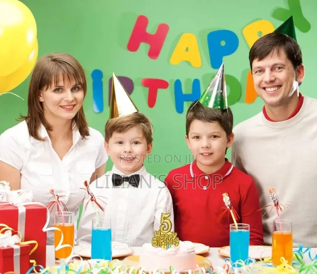 Happy Birthday Gold Number Candle