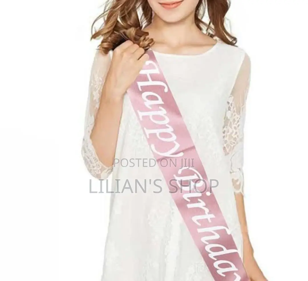 Happy Birthday Party Shoulder Strap