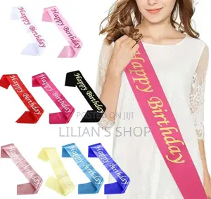 Happy Birthday Party Shoulder Strap