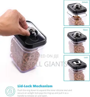 5pcs Airtight Food Storage Containers