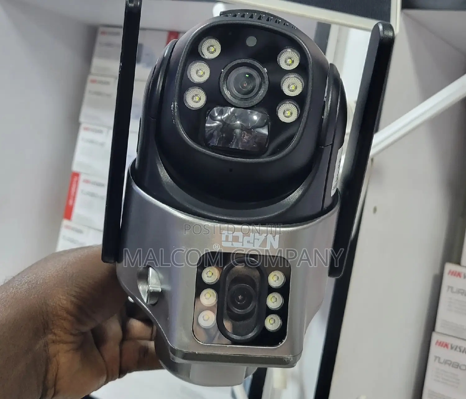 Rotating Electric CCTV Cameras Ie 360° and 90°.