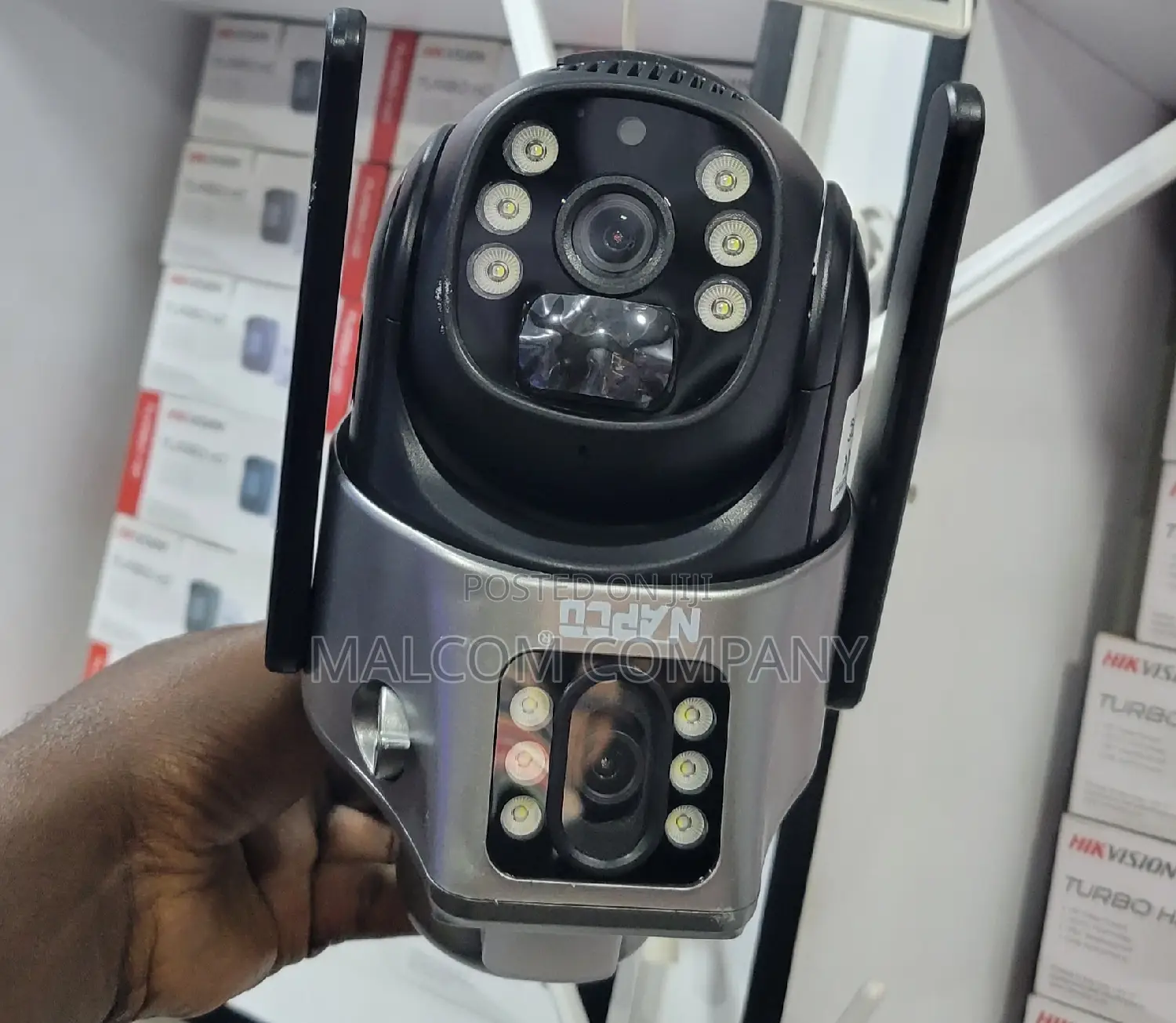 Rotating Electric CCTV Cameras Ie 360° and 90°.