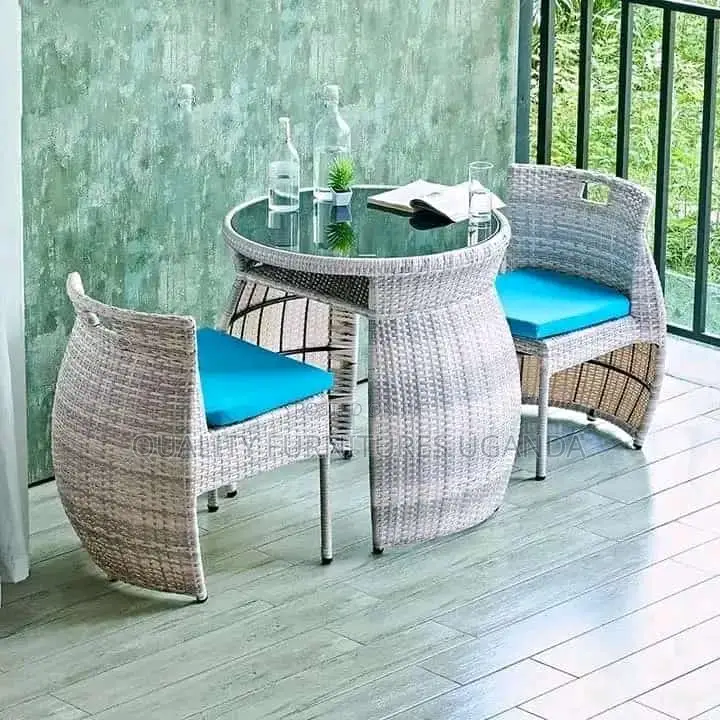 2 Seater Rattan Dinning Table on Order