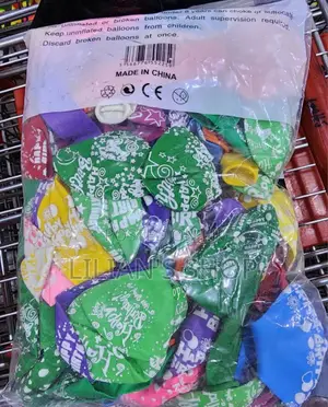 100pcs Happy Birthday Balloons
