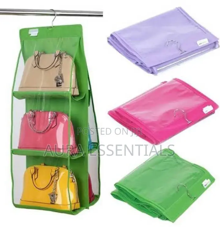 Multifunctional Non-Woven Storage Hanging Bag Pockets